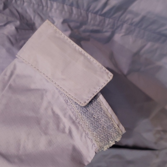 LL Bean Women's Jacket Windbreaker Zip Up Nylon Lilac Size XL Reg O ALB6 - Picture 6 of 16